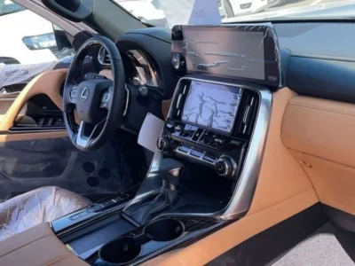 2022 Lexus LX 600 3.5L 6 Cylinders Petrol Engine Silver Brown SUV GCC Specs