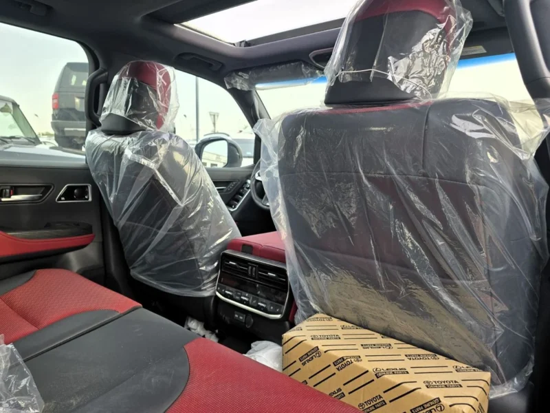 2022 Toyota Land Cruiser GR-S 3.3L 6 Cylinder Engine Diesel White Red SUV GCC