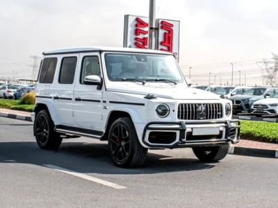 2019 Mercedes-Benz G-Class G 63 AMG 8 Cylinder Petrol Engine White SUV