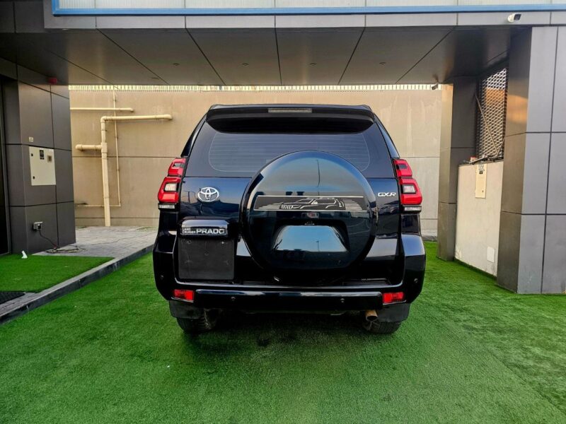 2021 Toyota Prado GXR V6 Engine 4.0 Liter 4WD Blue Beige SUV GCC Specs