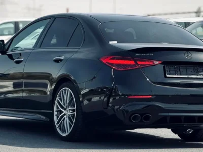 2024 Mercedes-Benz C-Class C43 AMG 4Matic 4 Cylinder Engine Black Sedan