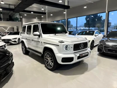 2024 Mercedes-Benz G-Class G 63 AMG 8 Cylinders Engine White Brown SUV