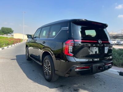 2026 Nissan Patrol SE PLATINUM 3.5L 6 Cylinders Petrol Engine Black Tan SUV GCC