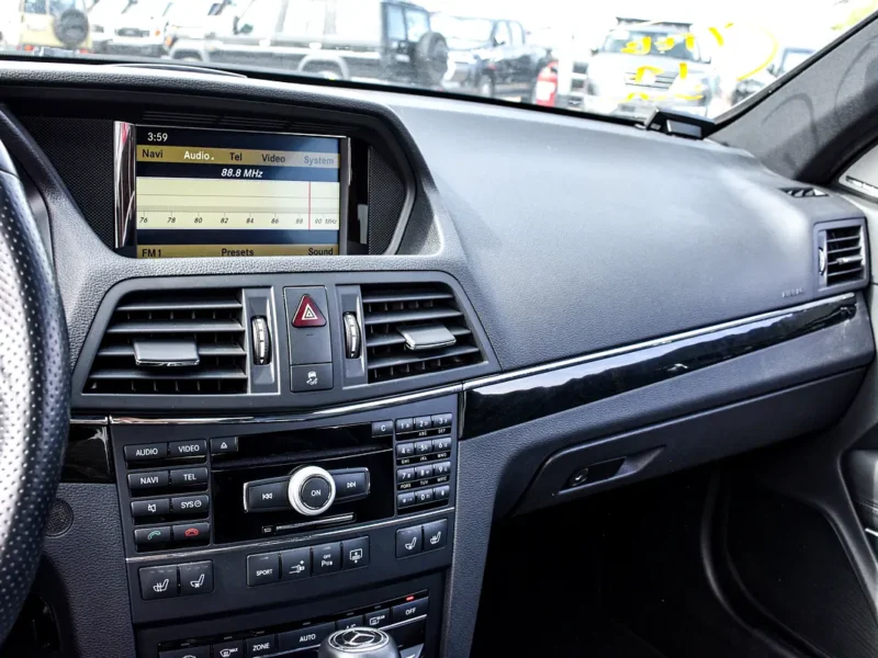 2010 Mercedes-Benz E-Class E 350 6 Cylinder Petrol Engine Black Coupe