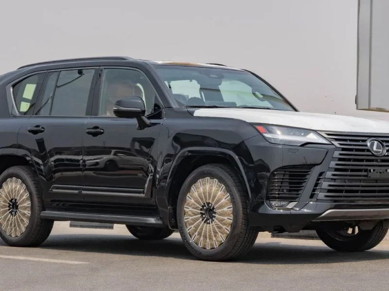 2026 Lexus LX700h Signature 3.5L Twin-Turbocharged V6 Hybrid Black Tan SUV