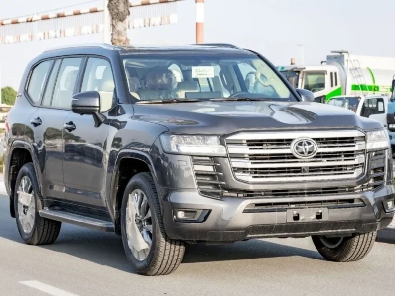 2022 Toyota Land Cruiser VX 3.3L 6 Cylinder Engine Diesel Silver Beige SUV GCC