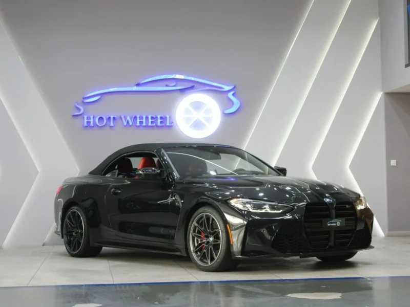 2022 BMW M4 Competition 3.0L Twin-Turbo V6 Black Red Convertible