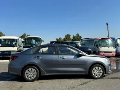 2018 Kia Rio Other 4 Cylinder Petrol Engine Grey Sedan GCC Specs