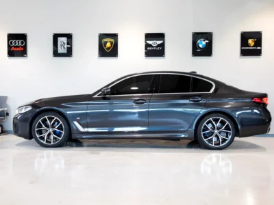 2023 BMW 5-Series 530i M Sport 4 Cylinders Petrol Engine Grey Black Sedan