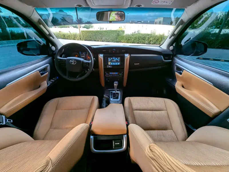 2022 Toyota Fortuner GXR V6 Petrol Engine 4.0 Litres GCC Black Brown SUV