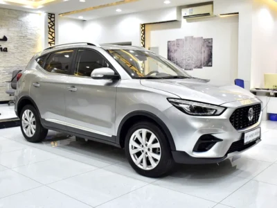 2022 MG ZS Comfort 4 Cylinders Petrol Engine Silver Black Crossover GCC