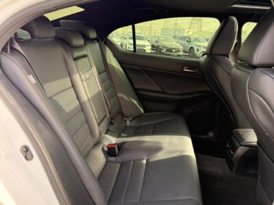 2025 LEXUS IS 350 F-SPORT 3.5 Litres V6 Engine White Black Sedan USA Specs