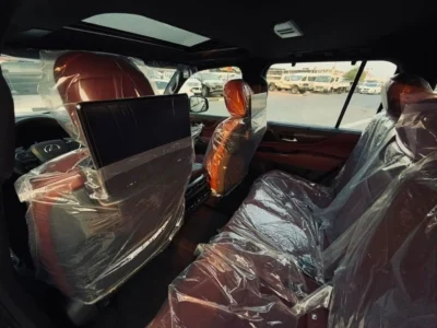 2025 LEXUS LX 600 3.5L V6 TURBOSPORT Engine Black SUV GCC Specs 4WD