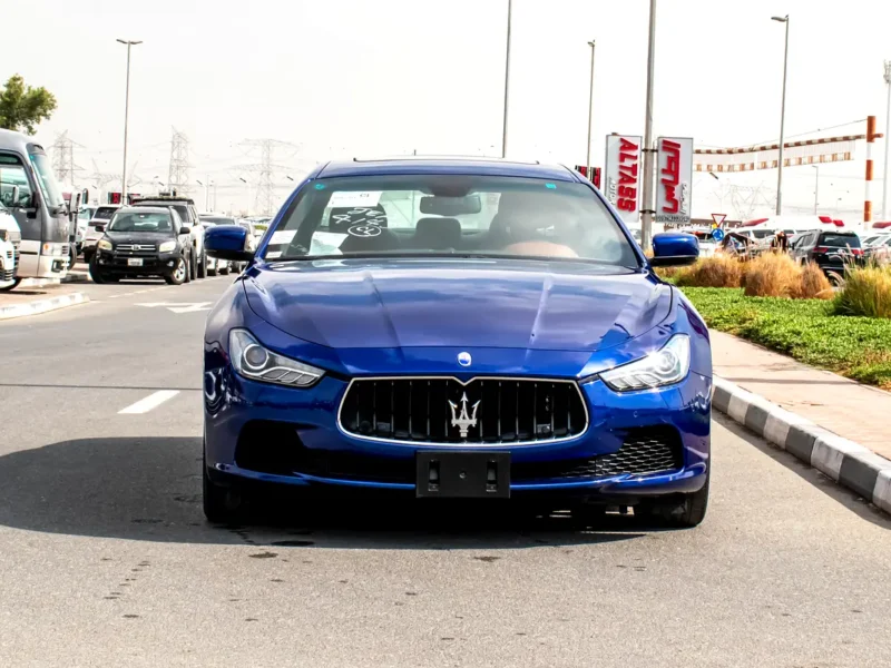 2014 Maserati Ghibli Other 6 Cylinder Petrol Engine Blue Orange Sedan