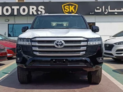 2023 Toyota Land Cruiser GXR TWIN TURBO 3.5L PETROL AT Black Grey SUV