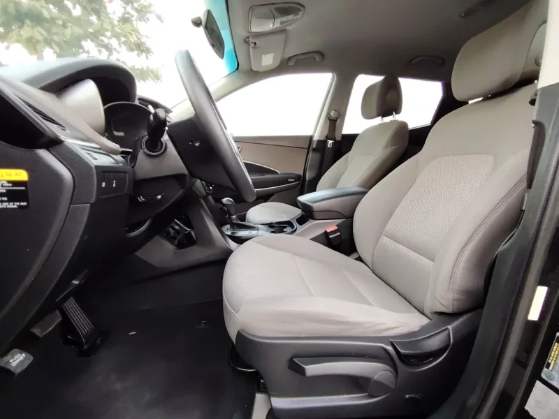 2016 Hyundai Santa Fe Sport 4 Cylinders Petrol Engine Black Beige SUV US Specs Clean Title
