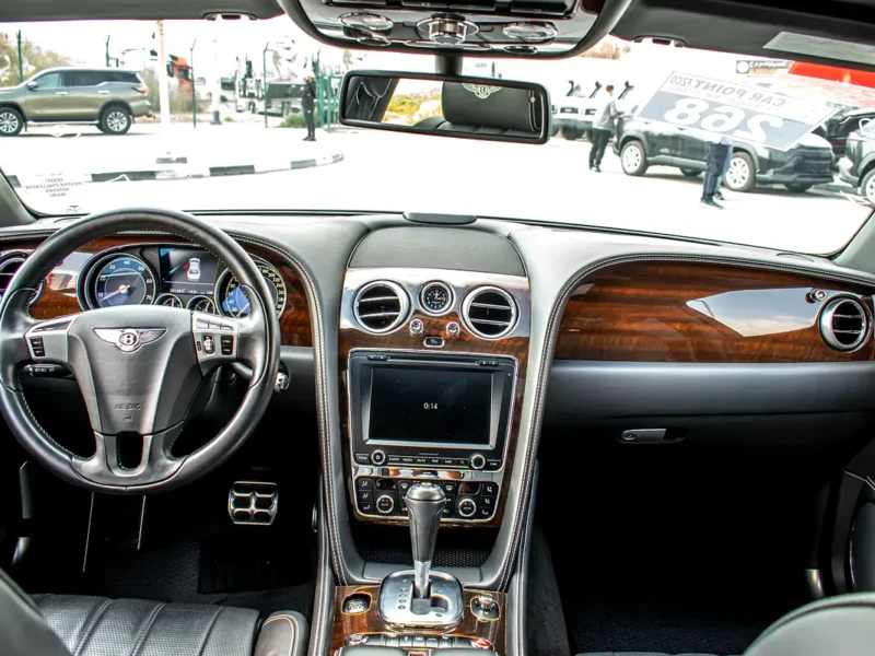 2014 Bentley Flying Spur Other 12 Cylinder Petrol Engine White Black Sedan