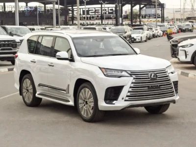 2025 LEXUS 700h 3.5L TWIN TURBO V6 TURBO SPORT Hybrid White Red SUV