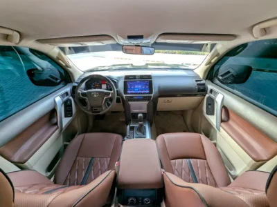 2021 Toyota Prado TXL 4 Cylinders Petrol Engine Black Brown SUV GCC