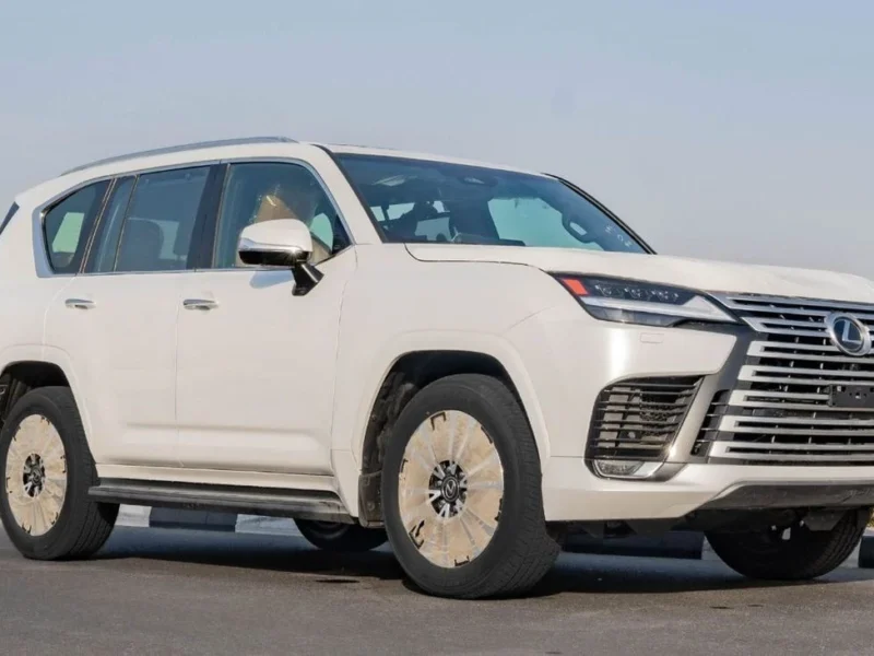2026 Lexus LX600 Prestige 3.5L V6 Twin-Turbocharged AT Petrol White Tan SUV
