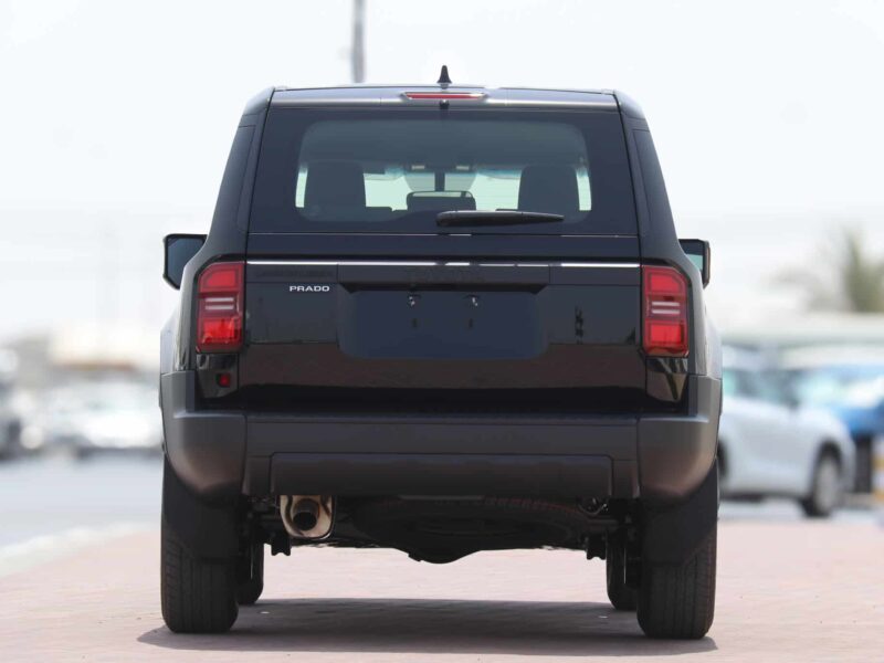 2024 Toyota Prado 2.4 Litre 4 Cylinder Petrol Engine Basic Black SUV