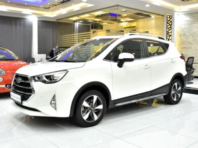 2023 JAC S3 Luxury 4 Cylinders Petrol Engine White Black Crossover GCC