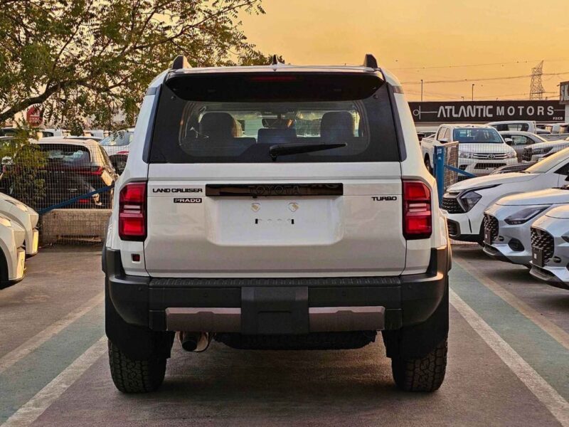 2026 Toyota Prado ADVENTURE TURBO 2.8L V4 Engine DIESEL White Tan SUV
