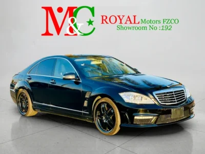 2008 Mercedes-Benz S-Class S 350 6 Cylinders Petrol Engine Black Sedan