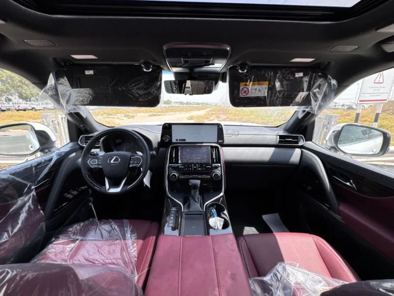 2026 LEXUS LX500d 3.3L 6 Cylinders Engine DIESEL URBAN White Red SUV GCC