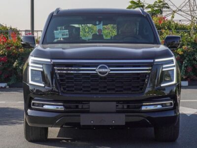 2025 Nissan Patrol Platinum 3.5-litre V6 Twin-Turbo Black Tan SUV GCC Specs