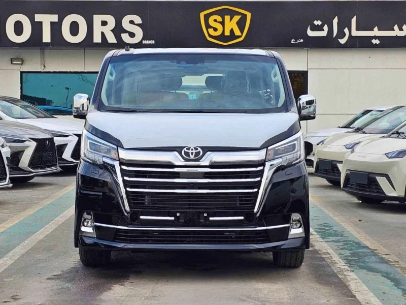 2026 Toyota Granvia PREMIUM LUXURY 3.5L V6 Engine PETROL Black Beige Van