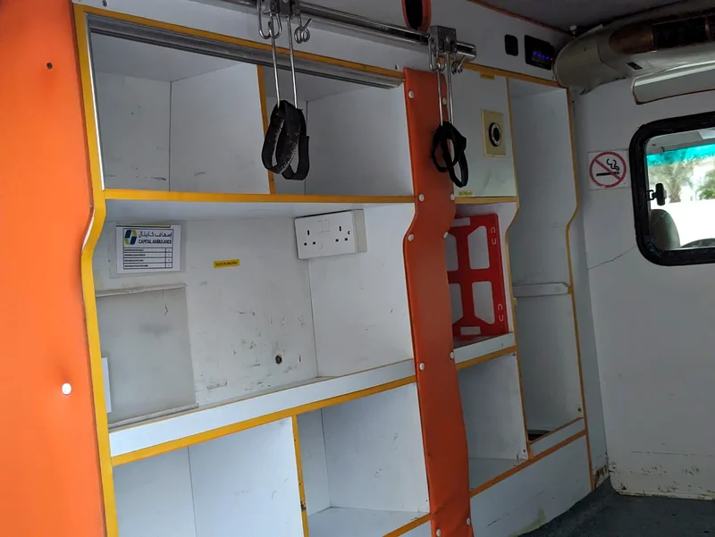 2019 Toyota Land Cruiser 70 LC78 6 Cylinders AMBULANCE GCC White Beige SUV