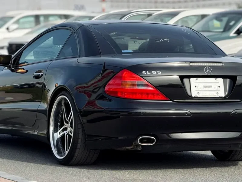 2005 Mercedes-Benz SL-Class SL 350 6 Cylinder Petrol Engine Black Convertible