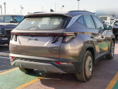 2022 Hyundai Tucson 4 Cylinders Petrol Engine Brwon Beige SUV GCC Specs