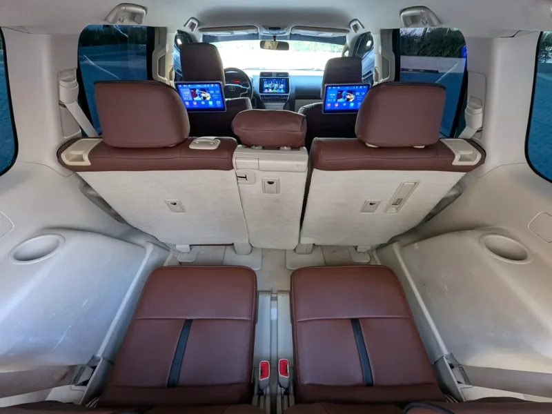 2019 Toyota Prado TXL V4 2.7L Black Brown SUV GCC IN EXCELLENT CONDITION