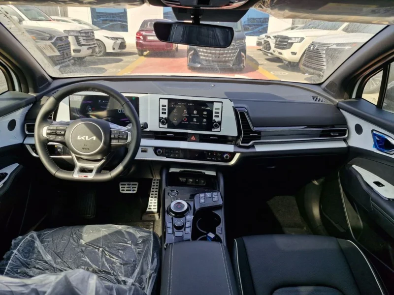 2025 KIA SPORTAGE GT-LINE 1.6L 4 Cylinders Engine TURBO DIESEL White Grey SUV