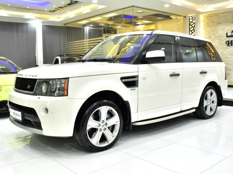 2010 Land Rover Range Rover Sport Supercharged 8 Cylinder White Brown SUV