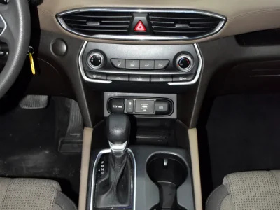 2023 Hyundai Santa Fe Comfort Plus 4 Cylinder Petrol Engine White Grey SUV GCC