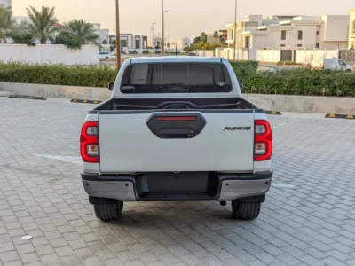2021 TOYOTA HILUX ADVENTURE V6 4.0L White Red Pickup Truck GCC Specs