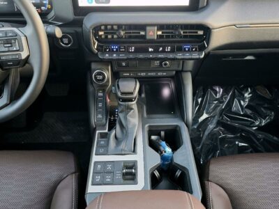 2025 Toyota Land Cruiser Prado 4x4 2.4L Turbo 4 Cylinders Engine White Brown SUV