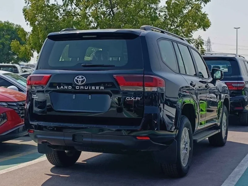 2023 Toyota Land Cruiser GXR TWIN TURBO 3.5L PETROL AT Black Grey SUV