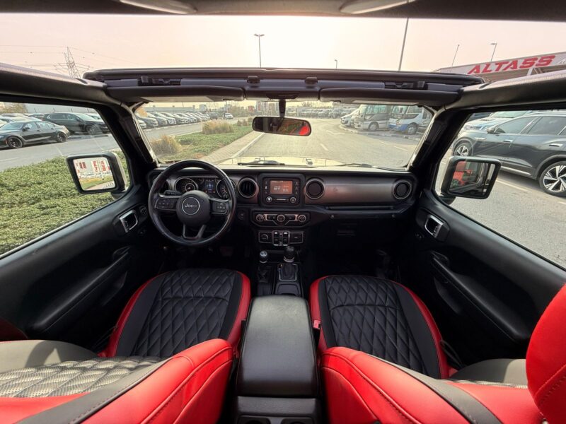 2018 Jeep Wrangler Sports S 4x4 Edition Unlimited Sport 3.6L V6 Black Red SUV