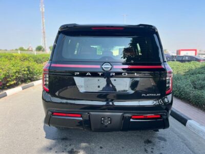 2026 Nissan Patrol SE PLATINUM 3.5L 6 Cylinders Petrol Engine Black Tan SUV GCC