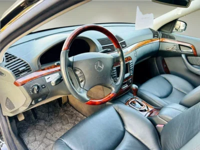 2003 Mercedes-Benz S-Class Other 8 Cylinders Petrol Engine Black Sedan