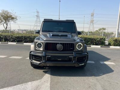 2022 Mercedes-Benz AMG G 63 BRABUS 700 4.0-liter V8 Biturbo Grey Red SUV GCC