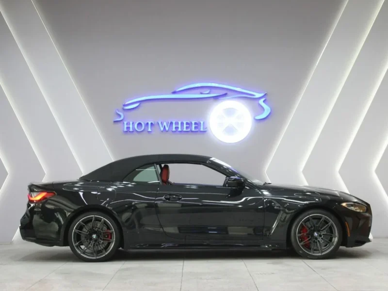 2022 BMW M4 Competition 3.0L Twin-Turbo V6 Black Red Convertible