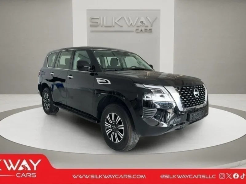 2024 Nissan Patrol Nissan Patrol XE V6 Engine Black Grey SUV 4WD GCC Specs