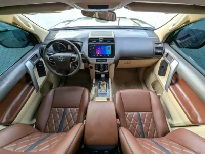 2016 TOYOTA PRADO FACELIFTED 2023 INTERIOR AND EXTERIOR V4 2.7L Grey Brown