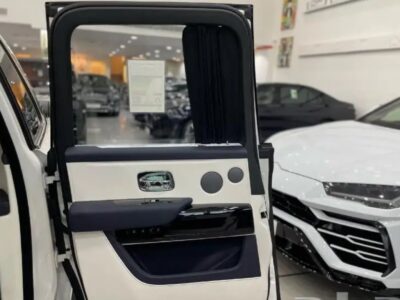 2024 Rolls Royce Cullinan 6.8-liter twin-turbocharged V12 White SUV