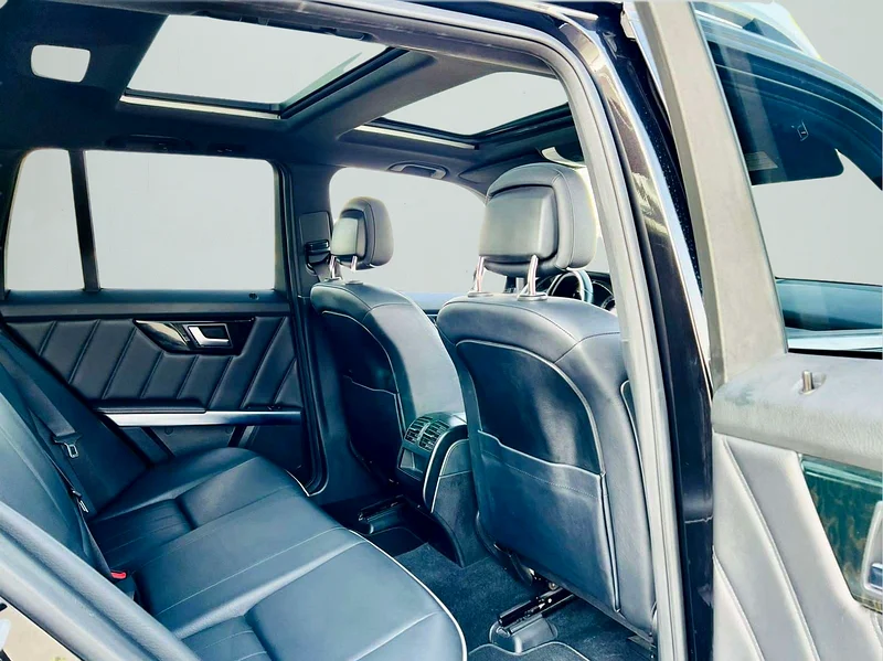 2013 Mercedes-Benz GLK-Class GLK 350 4matic 6 Cylinders Engine Black SUV